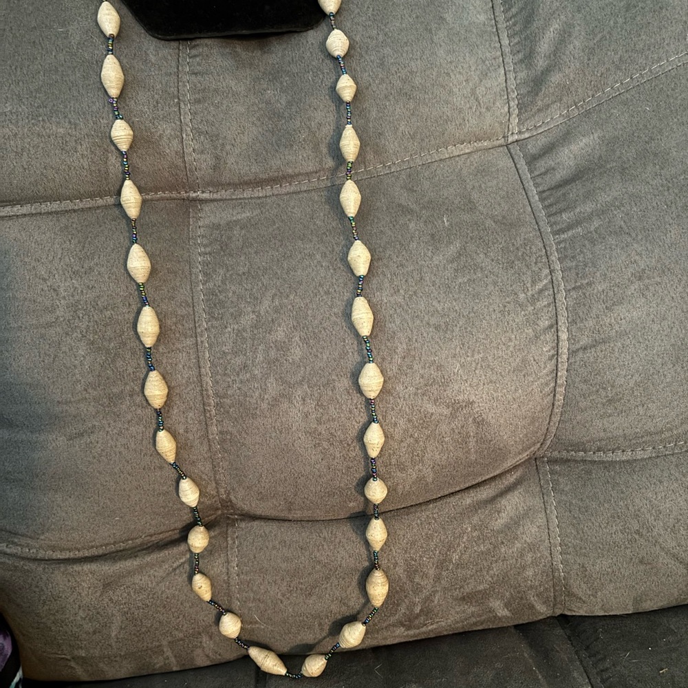 Elegant Bead Necklace. New handmade in Rwanda